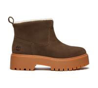 Timberland - Stone Street Mid Warm Lined Boot W Dark Brown Full Grain per Donne in Pelle - Taglia 8,5 US