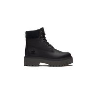 Timberland Stone Street 6 Inch Lace Up Waterproof Boot Black Full Grain Taglia: 38.5 | Stivali Outlet | Donna | Nero