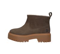 Timberland - Stone Street Mid Warm Lined Boot W Dark Brown Full Grain per Donne in Pelle - Taglia 6,5 US