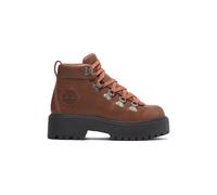 Timberland - Stone Street - Stivali stringati da trekking marroni in pelle-Rosso 37