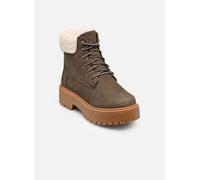 Timberland - STONE STREET MID WARM LINED WATERPROOF B Marrone - Stivaletti e tronchetti 39 Marrone