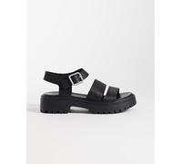 Timberland - Stone Street - Sandali in pelle nera-Nero 41