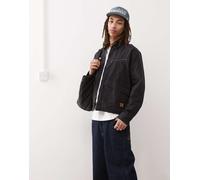 Timberland - Strafford - Giacca in tela nera slavata con zip-Nero 99-104 CM