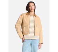 Timberland - Strafford - Giacca in tela slavata color grano chiaro-Marrone M