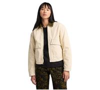 Timberland Strafford Quilted Washed Canvas Jacket Angora Taglia: L | Outlet | Donna | Grigio