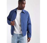 Timberland - Bomber Stratham in Cotone con Trattamento Idrorepellente a Lunga Durata da Uomo in blu scuro, Uomo, blu, Taglia: L