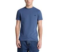 Timberland - T-shirt a Maniche Corte da Uomo Dunstan River Slim, Blu - Taglia XL - TBC0YHBUEYO Blu