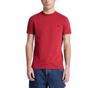 Timberland - T-shirt a Maniche Corte da Uomo Dunstan River Slim, Rosso - Taglia L - TBC0YHBUAI7 Rosso