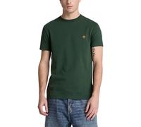 Timberland - T-shirt a Maniche Corte da Uomo Dunstan River Slim, Verde - Taglia L - TBC0YHBU398 Verde