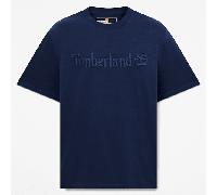 Timberland T-shirt da Uomo Hampton Blu Taglia L Codice TB0A6VPE433 Blu