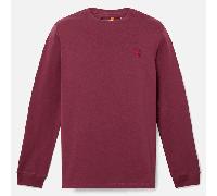Timberland - T-shirt a Maniche Lunghe Dunstan River da Uomo in bordeaux, Uomo, bordeaux, Taglia: XL