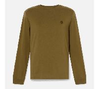 Timberland - T-shirt a Maniche Lunghe Dunstan River da Uomo in verde scuro, Uomo, verde, Taglia: S