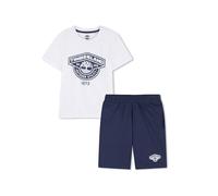 Timberland T-Shirt And Bermuda Shorts Boy's, Blue, blu, 8 anni