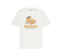 Timberland T-Shirt con Grafica di Stivale sul Davanti Bianca Taglia XXL Codice TB0A6DJ1CM9