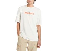 Timberland T-Shirt da Uomo Anti-UV Logo Bianco Taglia M Codice TB0A5SFXCM9 Bianco