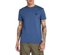 Timberland T-Shirt da Uomo Dunstan River Blu Taglia L Codice TB0A2BPREYO Blu