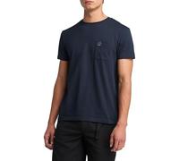 Timberland T-Shirt da Uomo Dunstan River Pocket Blu Taglia M Codice TB0A2CQYZ02