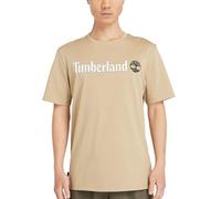 Timberland T-Shirt da Uomo Kennebec River Linear Logo Beige Taglia XL Codice TB0A5UPQDH4