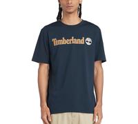 Timberland T-Shirt da Uomo Kennebec River Linear Logo Blu Taglia M Codice TB0A5UPQ433