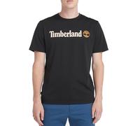 Timberland - Linear Logo Short Sleeve Tee - T-shirt M nero