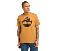 T-shirt Timberland Kennenbec River Logo manica corta marrone nero - XL