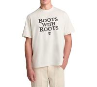 Timberland T-shirt da Uomo Slogan Bianca Taglia M Codice TB0A6F4NCM9 Bianco