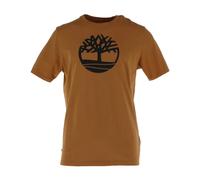 Timberland - T-shirt girocollo a maniche corte stampata - - Tops - Uomo - Marrone - S