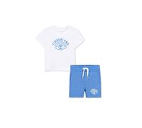 Timberland T-Shirt+Pantaloncini Baby Boys, Bianco, bianco, 9 mesi