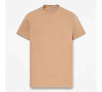 Timberland - T-shirt Slim a Maniche Corte Dunstan River da Uomo in marrone chiaro, Uomo, marrone, Taglia: L