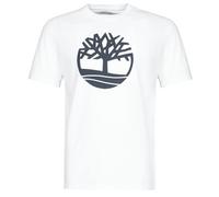 Timberland T-shirt SS KENNEBEC RIVER BRAND TREE TEE in Bianco IT XXL