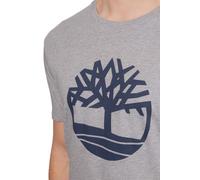Timberland Northwood Tree Logo Short Sleeve Tee Medium Grey Heather Taglia: M | Outlet | Uomo | Grigio
