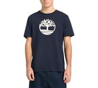 Timberland - T-Shirt Uomo - Kennebec River Tree Logo - Blu - Codice TB0A2C2RU10 - 9M