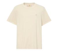 Timberland t-Shirt Uomo m/m Cotone TN0A5YAY (IT, Testo, M, Regular, Regular, Beige)