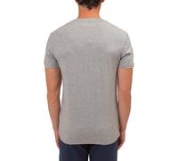 Timberland T-shirt uomo Oyster River Tfo Chest Logo manica corta slim Grigio melange medio