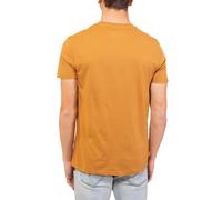 Timberland Ss Chest Tree Logo Jersey Slim Tee T-shirt, Giallo, M Uomo