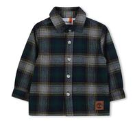 Timberland T60600 Camicia da Bambino, Verde Bottiglia, 9 Mesi