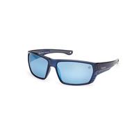 Timberland Uomo TB00002 90D Occhiali da sole Iniettato Blu Fumo Squadrata Polarizzata