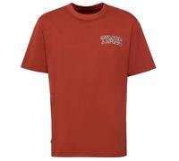 Timberland TB0A6GP3EOD1 Short Sleeve Chest TIMBS Graphic Tee BURNT HENNA T-shirt