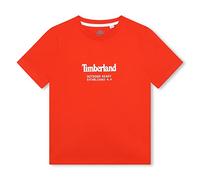 Timberland - Tee Shirt Rosso 100% Cotone 12ANNI