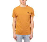 Timberland TFO Chest Logo Tee, T-shirt Uomo, Giallo (Wheat Boot), XXL