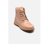 Timberland - Timberland Premium 6" Lace Up Boot W Light Pink Full Grain per Donne in Pelle - Taglia 8 US