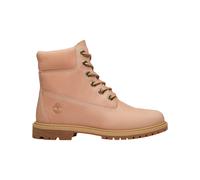 Timberland - Timberland Premium 6" Lace Up Boot W Light Pink Full Grain per Donne in Pelle - Taglia 6 US