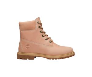Timberland - Timberland Premium 6" Lace Up Boot W Light Pink Full Grain per Donne in Pelle - Taglia 7 US