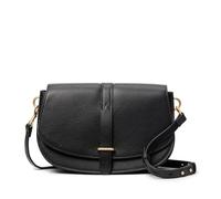Timberland TUCKERMAN LEATHER FLAP CROSS BODY BAG BLACK 001 - BLACK One Size