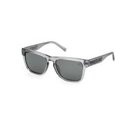 Timberland Unisex TB00011 20R Occhiali da sole Iniettato Grigio Verde Squadrata Polarizzata