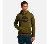Timberland Uomo Felpa con Cappuccio Core Albero Logo Manica Lunga Regular