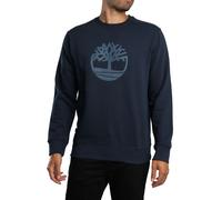 Timberland Uomo Felpa con logo ad albero, Blu
