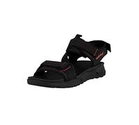 Timberland Uomo Sandali con Cinturino sul Retro, Nero, 44 EU
