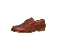 Timberland Uomo Scarpa da Barca in Pelle Cedar bay Essential, Medium Brown Full Grain, 43 EU