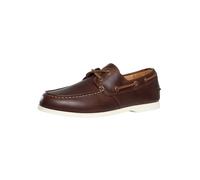 Timberland Uomo Scarpa da Barca in Pelle Cedar bay Essential, Rust Full Grain, 43.5 EU